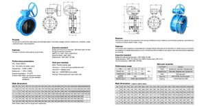 Catalog Van bướm mặt bích DN125