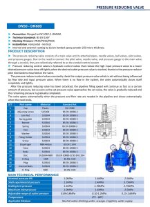 Catalog Van giảm áp DN400-DN450-DN500