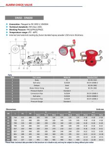 Catalog van báo động-Alarm valve DN150