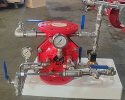 Van xả tràn-Deluge valve DN100