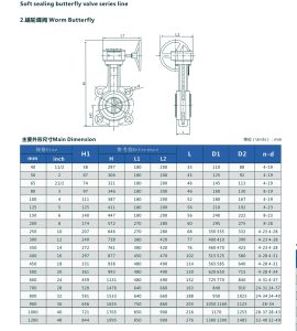 Catalog van bướm tay quay vô lăng inox DN350