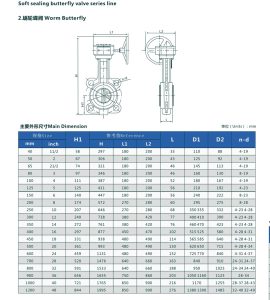 Catalog van bướm tay quay vô lăng inox DN500