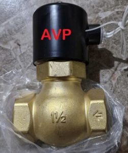 Van điện từ hơi nước nóng DN40 (phi 49)