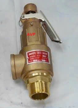 Van an toàn nối ren DN32 (phi 42, 1.1/4 inch) BH 12 tháng.