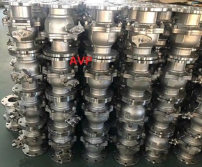 Van bi mặt bích inox (304-316)