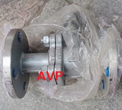 Van bi mặt bích inox DN20