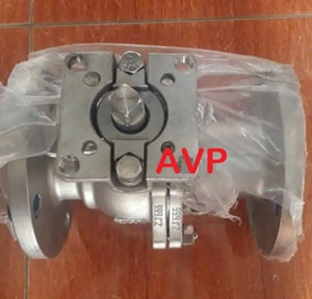 Van bi mặt bích inox DN50