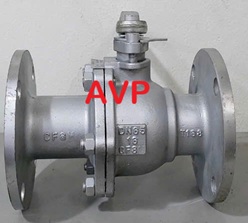 Van bi mặt bích inox DN65