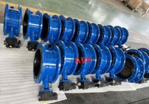 Van bướm mặt bích (DN50 đến DN2000) nhập khẩu BH 12 tháng.