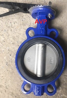 Van bướm tay gạt DN125, nhập khẩu BH 12 tháng.