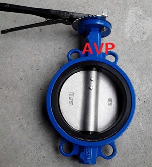 Van bướm tay gạt DN200