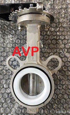 Van bướm tay gạt inox DN50