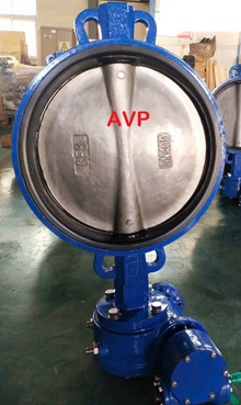 Van bướm tay quay vô lăng DN400
