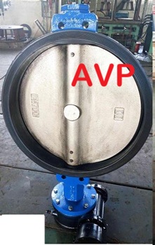 Van bướm tay quay vô lăng DN700