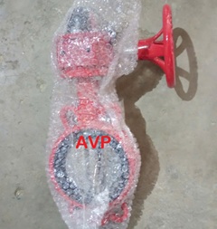Van bướm tín hiệu điện DN100