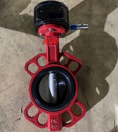 Van bướm tín hiệu điện DN80
