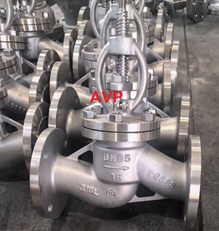 Van cầu hơi inox DN65 (304, 316), nhập khẩu BH 12 tháng.