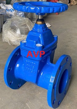Van cổng ty chìm DN100 (tay quay, nắp chụp) BH 12 tháng.