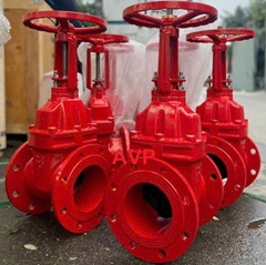 Van cổng ty nổi DN200, nhập khẩu, BH 12 tháng.