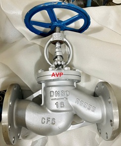 Van cầu hơi inox DN80