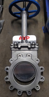 Van cổng dao inox DN200 (304, 316), nhập khẩu, BH 12 tháng.