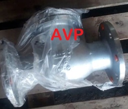 Van một chiều lá lật inox DN80